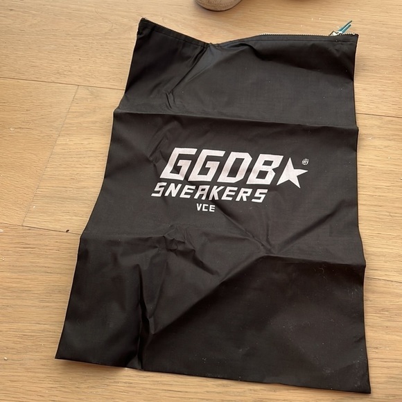 Golden Goose GGDB | NIB Studded Silver Slide Sneakers - Size IT 41 - Picture 9 of 9